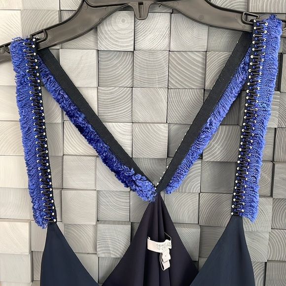 Silk Tank with Fringe straps - Picture 2 of 6